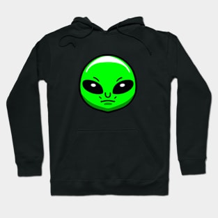 alien face in my art Hoodie